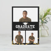 Aankondiging van eindexamen middelbare school 3 fo (Staand voorkant)