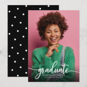 Aankondiging van eindexamen middelbare school Eenv (Voorkant / Achterkant)