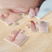 Aankondiging van Elegant Baby Birth Legpuzzel (Zijkant)