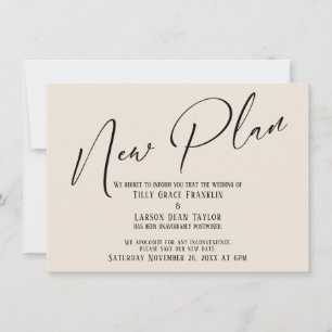 Aankondiging van Elegant Handwriting New Plan Crea