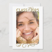 Aankondiging van Elegant Script Photo Overlay-Afst (Voorkant)