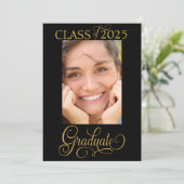 Aankondiging van Elegant Script voor foto's van de (Staand voorkant)