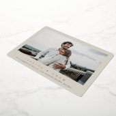 Aankondiging van Elegant Single Photo Folie Verlov (Gedraaid)