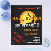 Aankondiging van evenementen van Halloween Party D Flyer (Enkel)