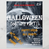 Aankondiging van evenementen van Halloween Party D Flyer (Voorkant)