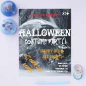 Aankondiging van evenementen van Halloween Party D Flyer (Enkel)