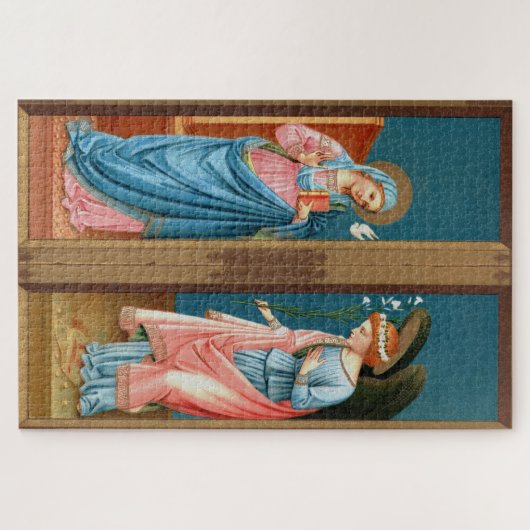 Aankondiging van F. Lippi (M 038) Legpuzzel (Horizontaal)