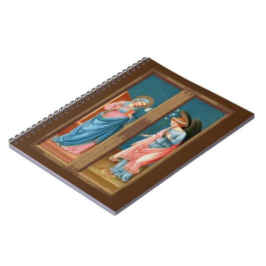 Aankondiging van F. Lippi (M 038) Notitieboek (Linkerzijde)