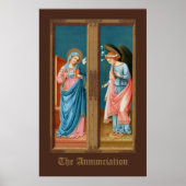 Aankondiging van F. Lippi (M 038) Poster (Voorkant)