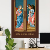 Aankondiging van F. Lippi (M 038) Poster (Thuiskantoor)