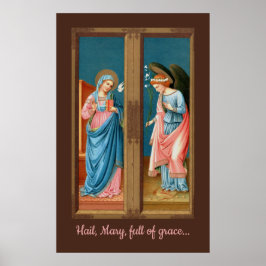 Aankondiging van F. Lippi (M 038) Poster