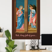 Aankondiging van F. Lippi (M 038) Poster (Thuiskantoor)