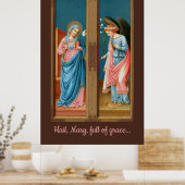 Aankondiging van F. Lippi (M 038) Poster (Keuken)