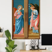 Aankondiging van F. Lippi (M 038) Poster (Thuiskantoor)