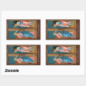 Aankondiging van F. Lippi (M 038) Rechthoekige Sticker (Vel)