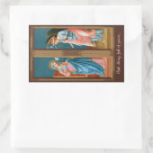 Aankondiging van F. Lippi (M 038) Rechthoekige Sticker (Tas)