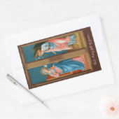 Aankondiging van F. Lippi (M 038) Rechthoekige Sticker (Envelop)