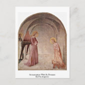 Aankondiging van Fra Angelico aan de overheersing  Briefkaart (Voorkant)