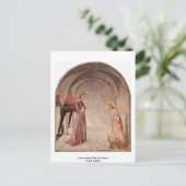 Aankondiging van Fra Angelico aan de overheersing  Briefkaart (Staand voorkant)