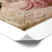 Aankondiging van Fra Angelico aan de overheersing  Poster (Hoek)