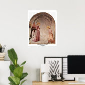 Aankondiging van Fra Angelico aan de overheersing Poster (Thuiskantoor)