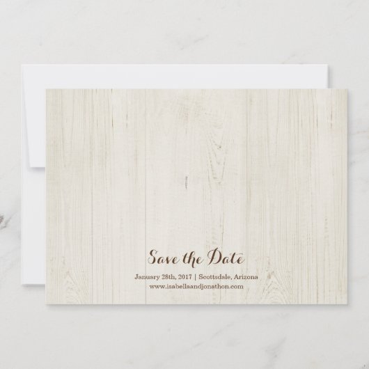 Aankondiging van Funny Beer Wedding-uitstel (Achterkant)