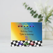 Aankondiging van geboorte door middel van racebest (Staand voorkant)