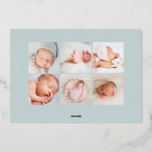 Aankondiging van geboorte gelded Branches Folie Bi (Achterkant)