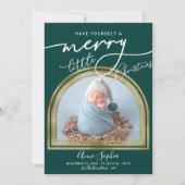 Aankondiging van geboorte Lijst van Chic Script Ar (Voorkant)