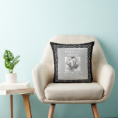 Aankondiging van geboorte Polka Dots Nursery Kussen (Stoel)