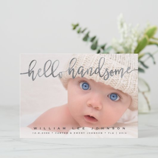 AANKONDIGING VAN GEBOORTE VAN FOTO | Hallo Knap sc