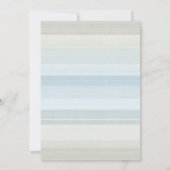 Aankondiging van geboorte van foto met chique scri (Achterkant)