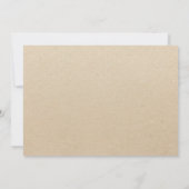 Aankondiging van geboorte van pasgeborene (Achterkant)