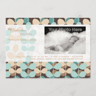 Aankondiging van geboorteregeling van een groene b