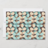 Aankondiging van geboorteregeling van een groene b (Achterkant)