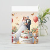 Aankondiging van Gepersonaliseerd gebeurtenis toev (Staand voorkant)