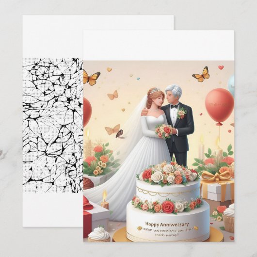 Aankondiging van Gepersonaliseerd gebeurtenis toev (Voorkant / Achterkant)