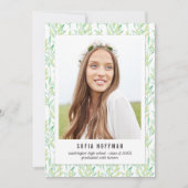 Aankondiging van geschilderde Afstuderen (Voorkant)