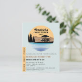 Aankondiging van gezinshereniging Briefkaart (Staand voorkant)