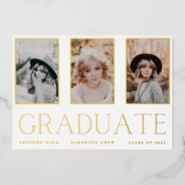 Aankondiging van Gold Foil-fotoframes