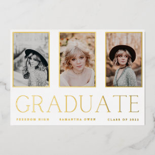 Aankondiging van Gold Foil-fotoframes