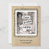 Aankondiging van  groepsfotosjabloon voor  stijl (Voorkant)