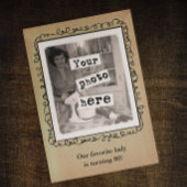 Aankondiging van  groepsfotosjabloon voor  stijl