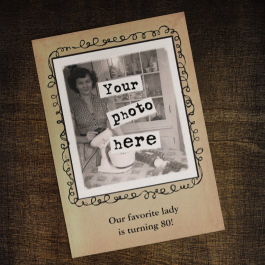 Aankondiging van  groepsfotosjabloon voor  stijl