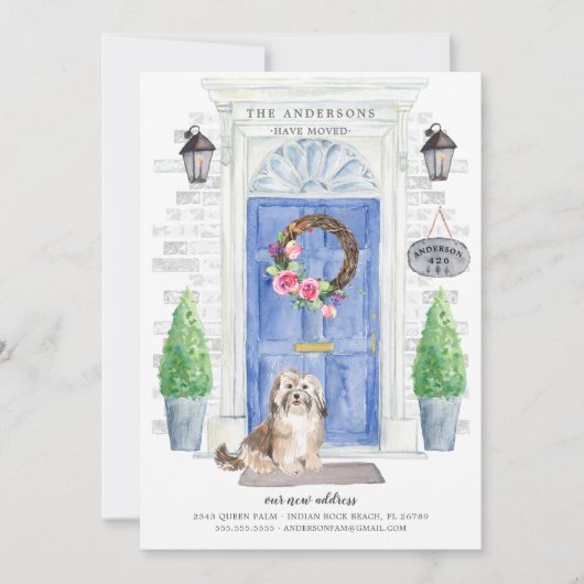 Aankondiging van Havanese voordeurbewegingen (Voorkant)