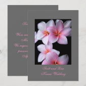 Aankondiging van Hawaii Wedding (Voorkant / Achterkant)