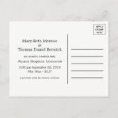  aankondiging van Heart Birdcage Baby Girl (Achterkant)