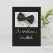Aankondiging van het afblazen van de bruiloft (Staand voorkant)