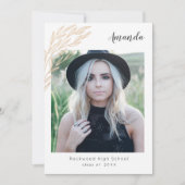 Aankondiging van het Afstudeerder Trendy/Uitnodigi (Voorkant)