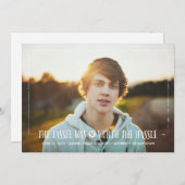 Aankondiging van het Afstudeerder van de Hassle in (Voorkant / Achterkant)